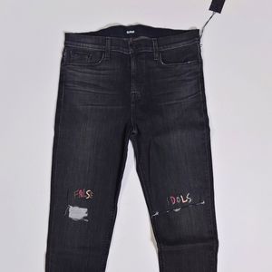 Hudson Black False Idols Jeans